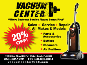 Vacuum Center Ad Design