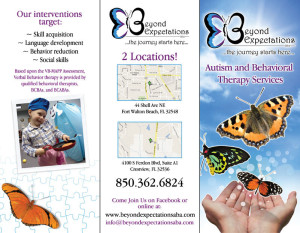 Outside Brochure Design for Beyond Expectations