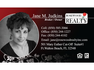 Jade Judkins Broker Business Cards