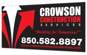 Crowson Construction Sign Design