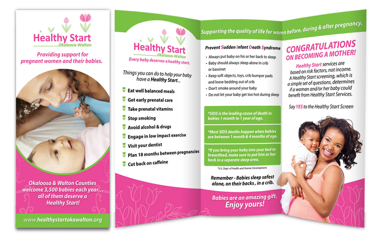 Brochure Design for Healthy Start