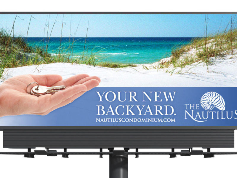 The Nautilus Condominium Billboard Design - Fort Walton Beach