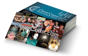CleverCoast Business Card Design