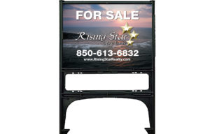 Real Estate Yard Signs with Premium Realicade Sign Frames - Rising Star Realty