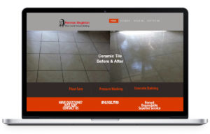 Herman Singleton Floor Care Website Design