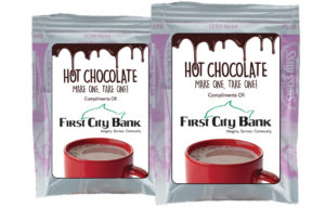 Custom Hot Chocolate for First City Bank - Fort Walton Beach