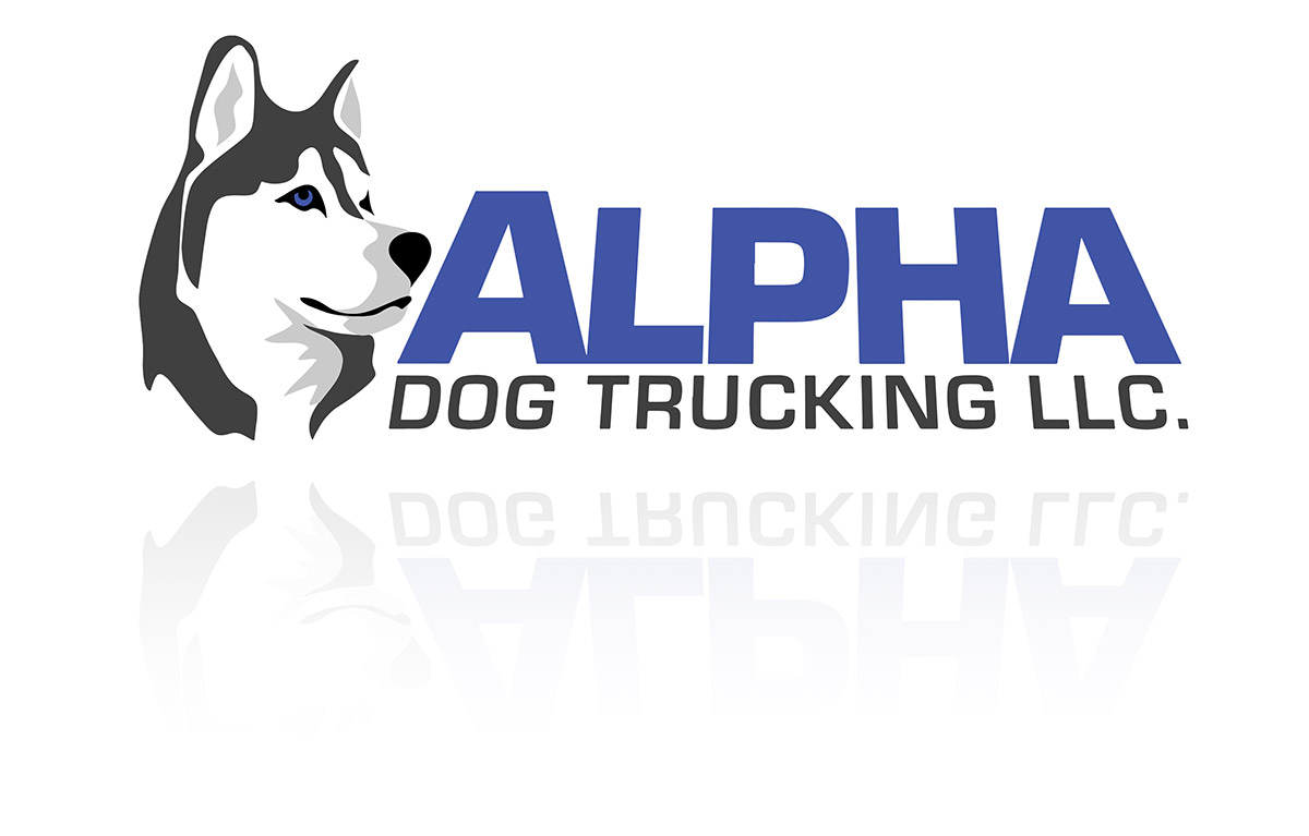 Logo Design for Alpha Dog Trucking