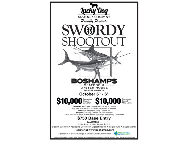 2018 Swordy Shootout 11" x 17" Tabloid Poster